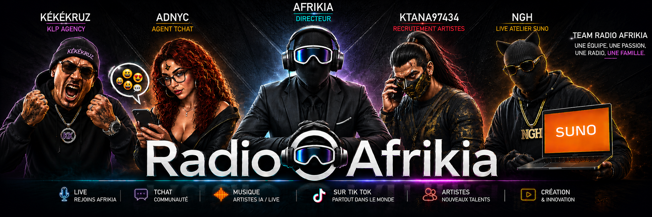 Radio Afrika — partenaire officiel